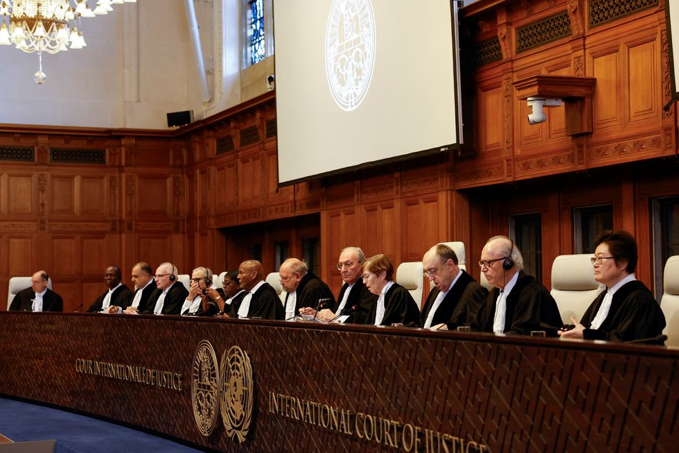 \u200bJudges at the ICJ met to deliver the verdict