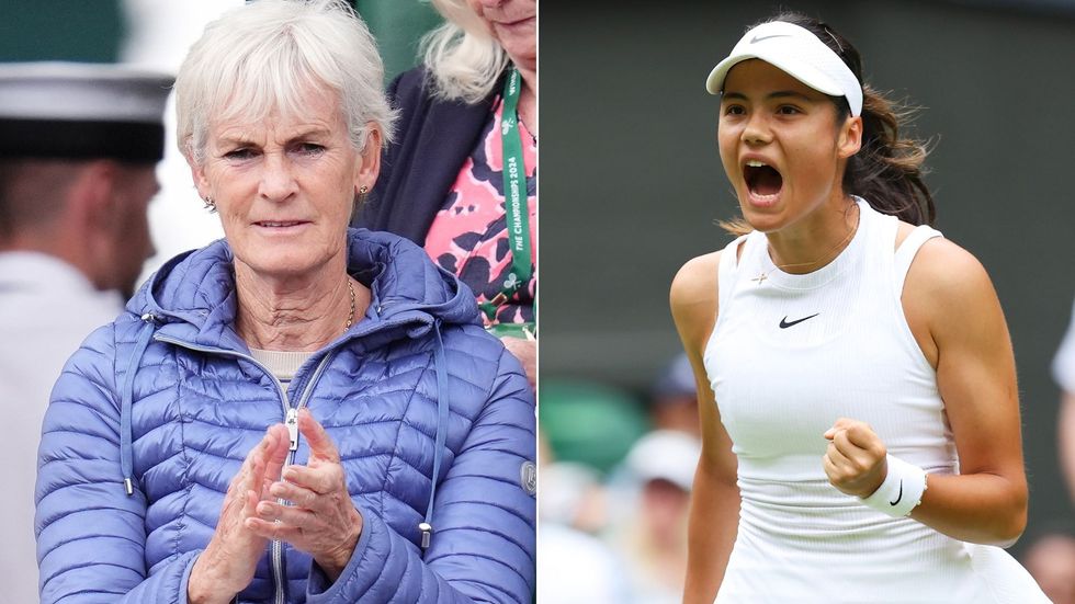 \u200bJudy Murray, Emma Raducanu