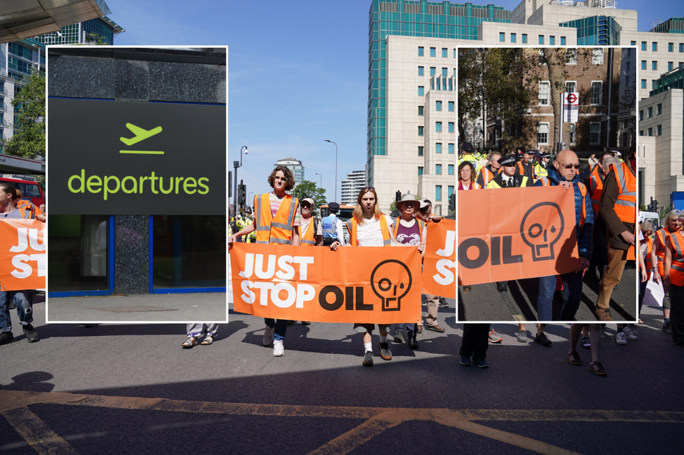 \u200bJust Stop Oil protesters have said they will target airports