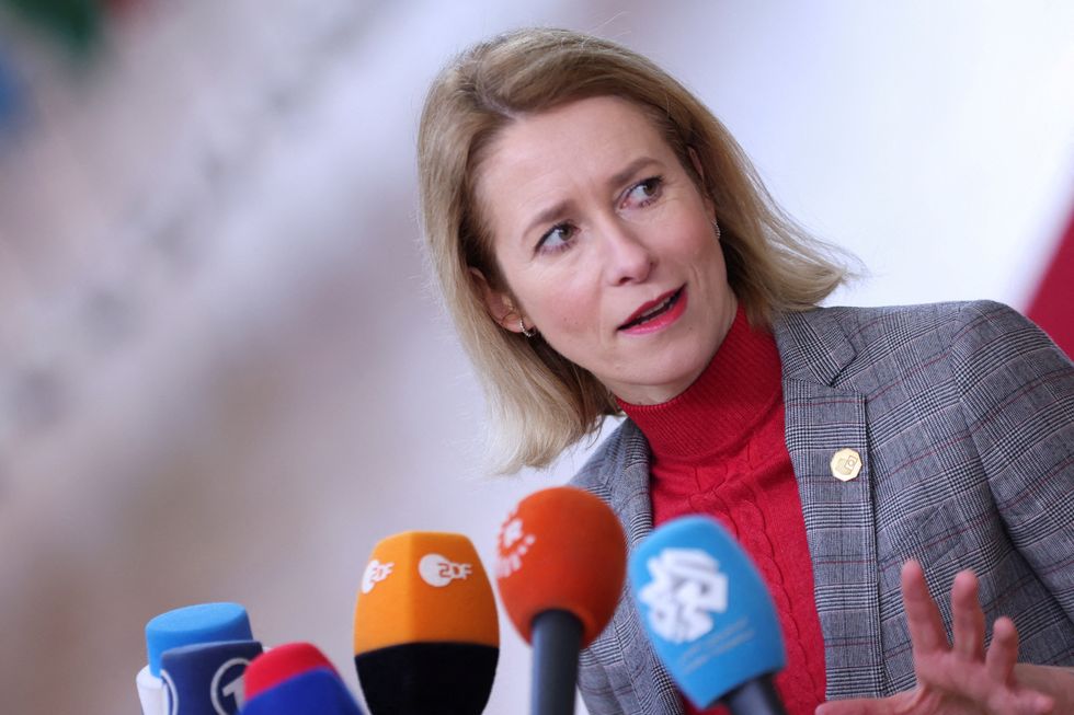 \u200bKaja Kallas has been tipped to be a future leader of Nato