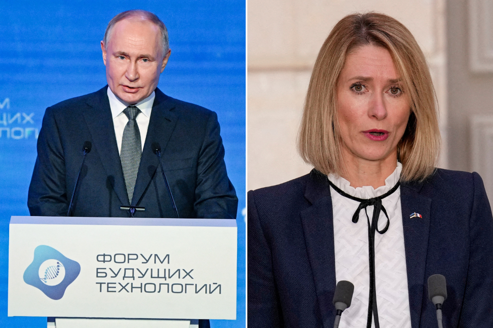 \u200bKallas, Vladimir Putin