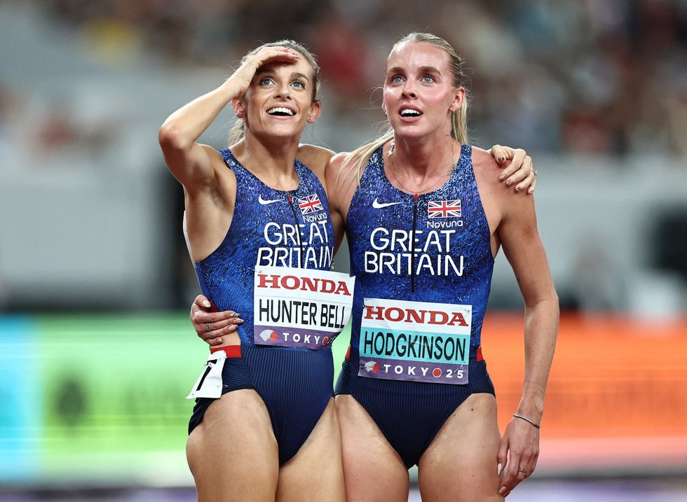 \u200bKeely Hodgkinson, Georgia Hunter Bell