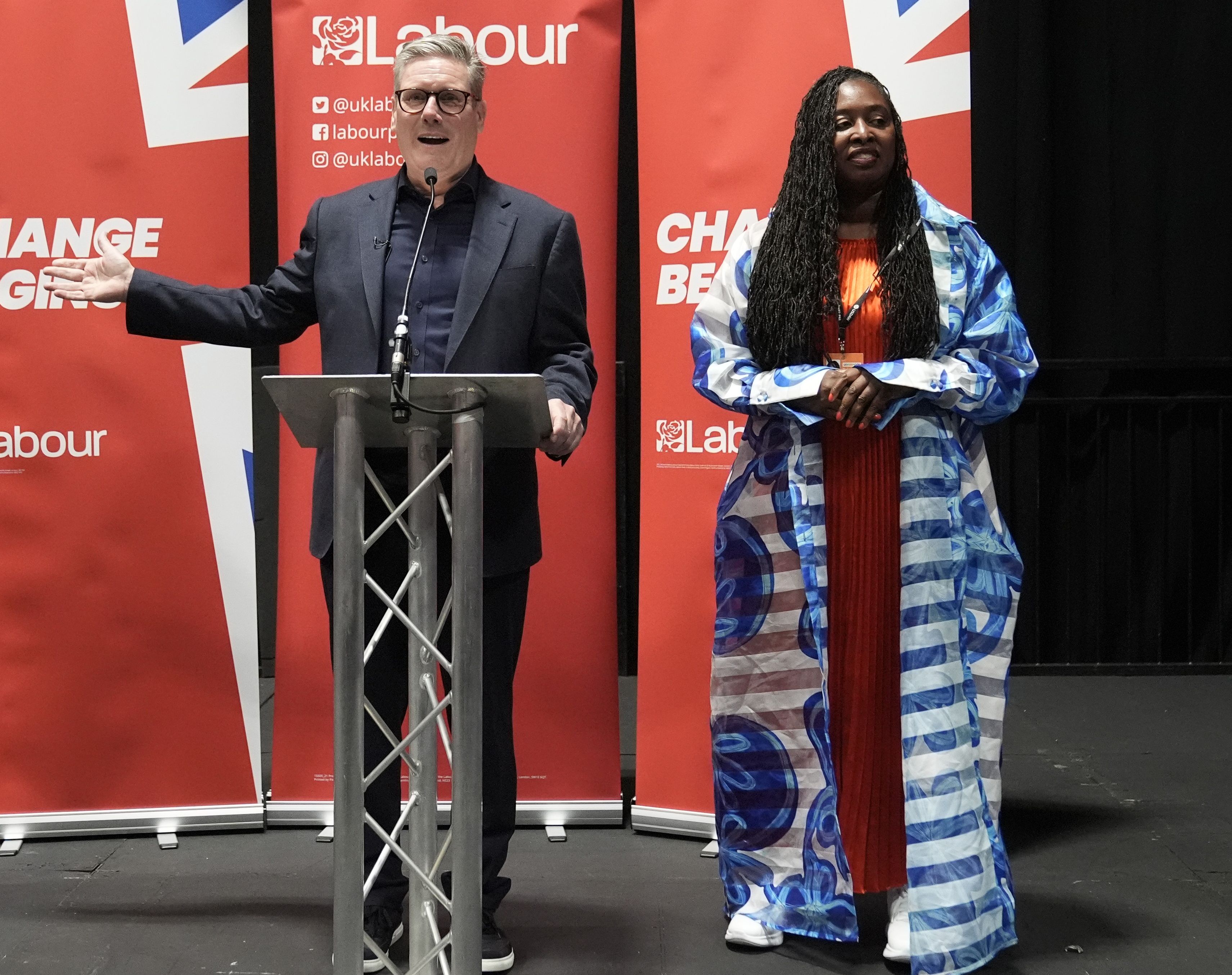 \u200bKeir Starmer and Dawn Butler