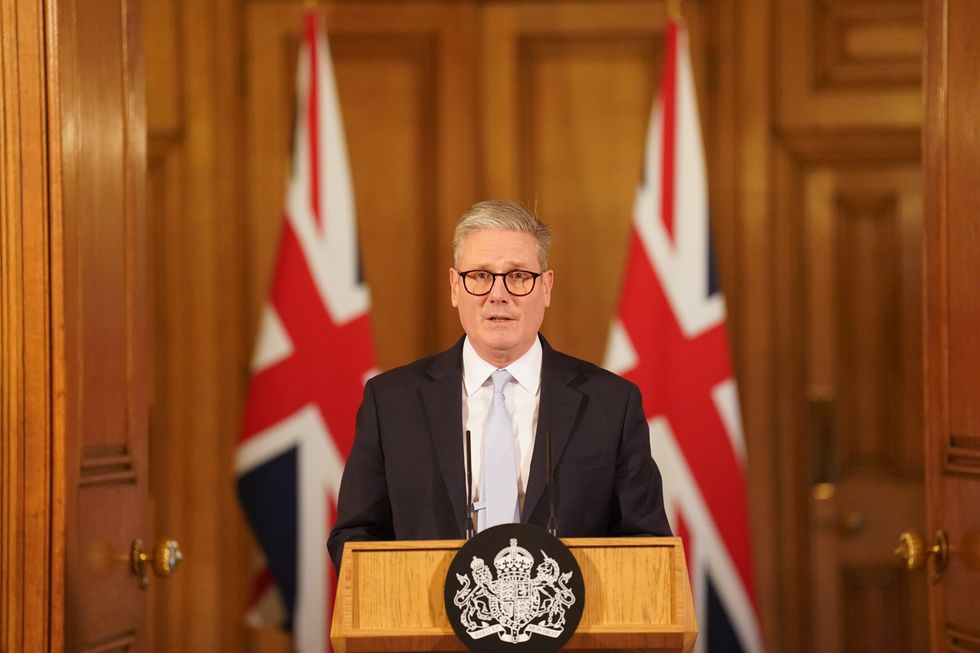 \u200bKeir Starmer held a press conference in Downing Street earlier this week