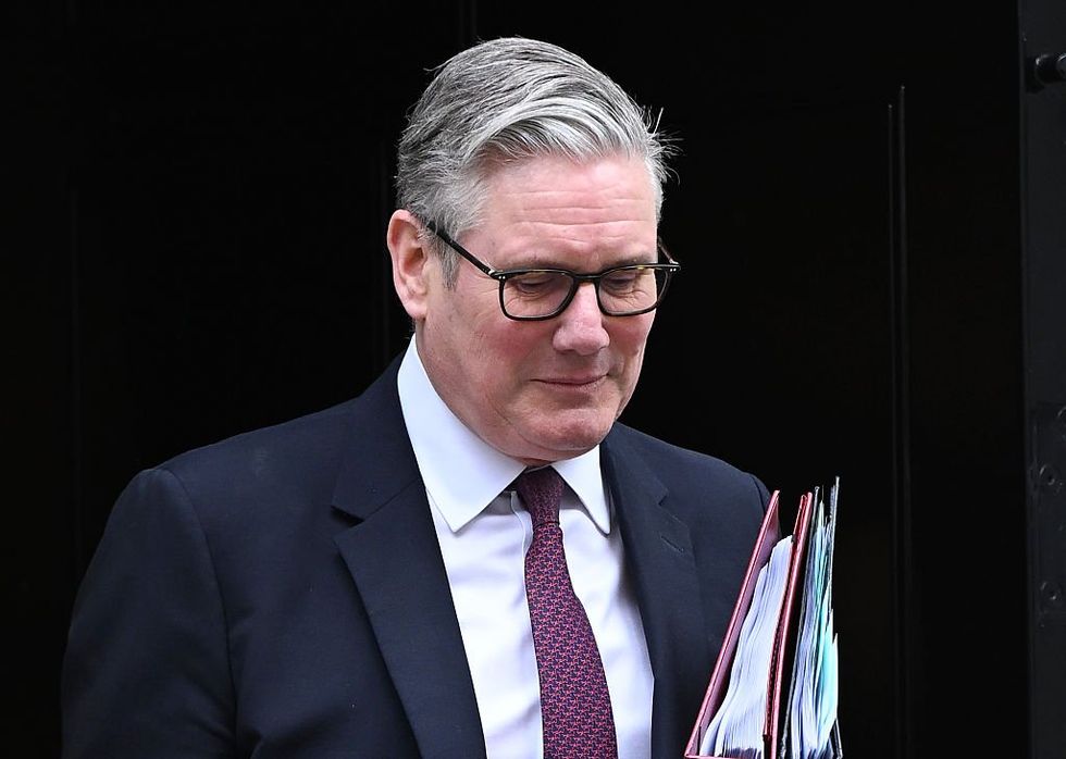 \u200bKeir Starmer leaves Downing Street