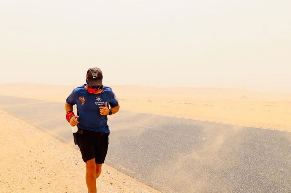 \u200bKeith Boyd running