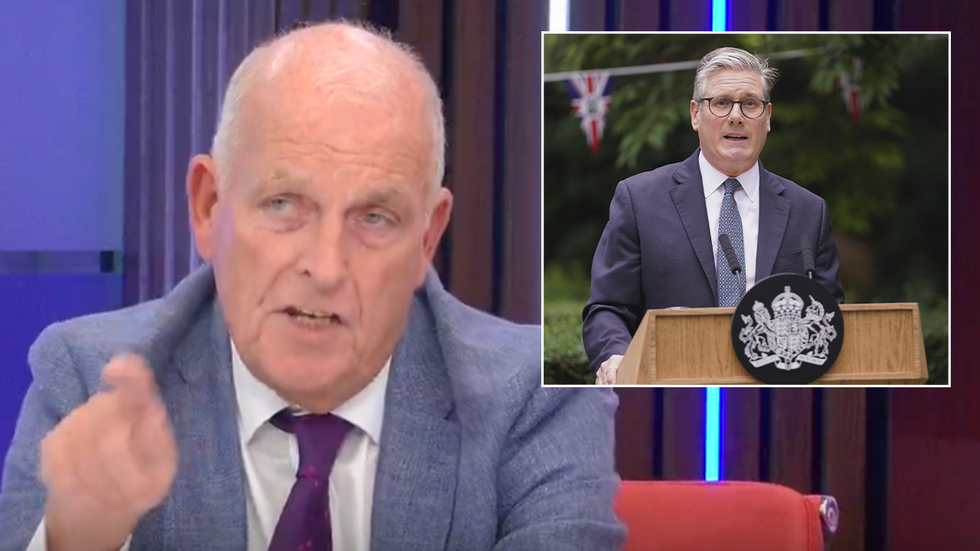 \u200bKelvin MacKenzie and Keir Starmer