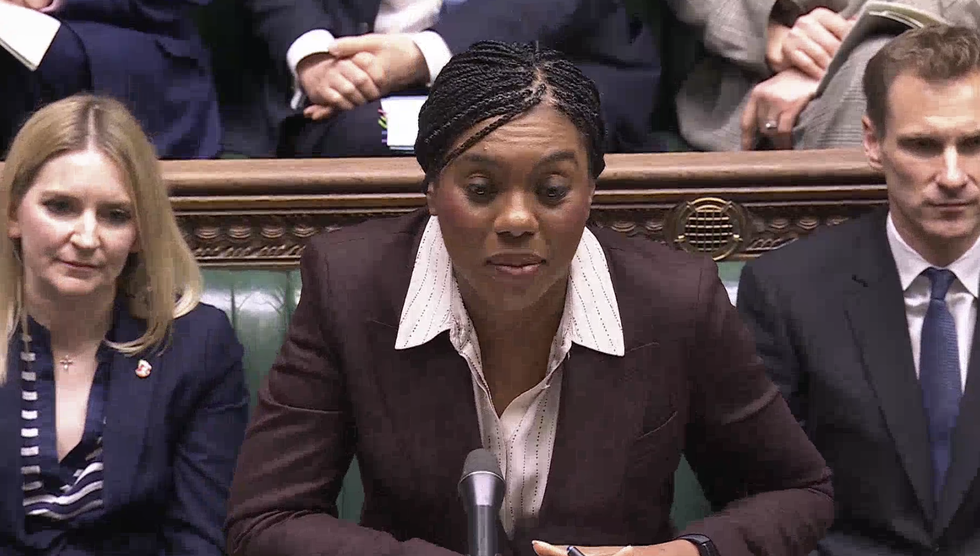 \u200bKemi Badenoch at today's PMQs
