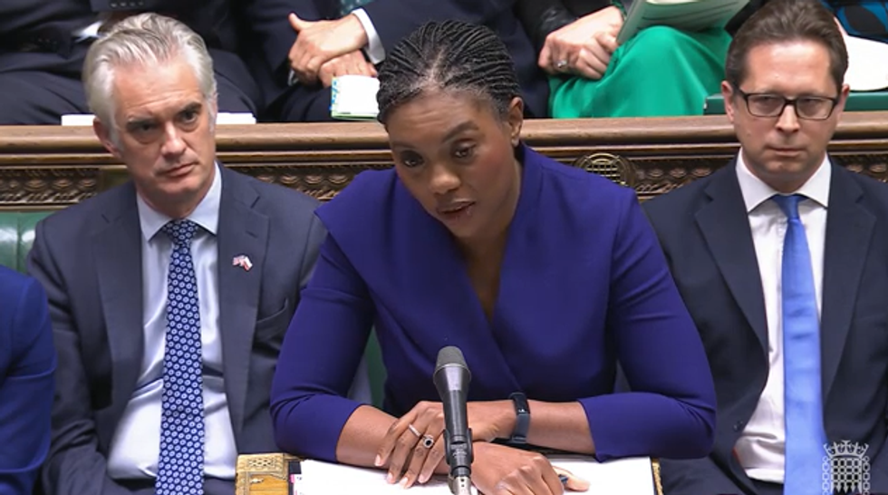 \u200bKemi Badenoch has questioned Sir Keir over the union strikes
