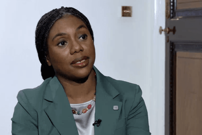 \u200bKemi Badenoch sat down with Charlie Peters ahead of her major announcement
