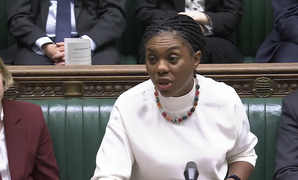 \u200bKemi Badenoch speaking in the Commons