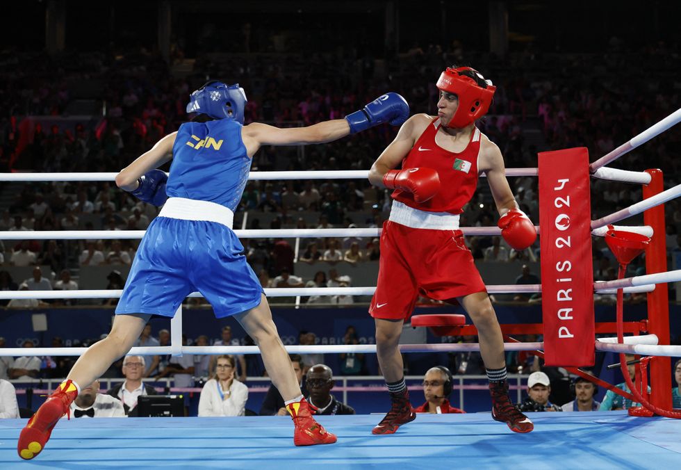 \u200bKhelif fought Yang Liu