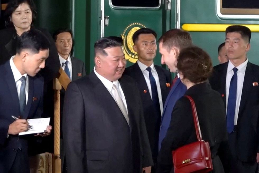 \u200bKim Jong-un in Russia