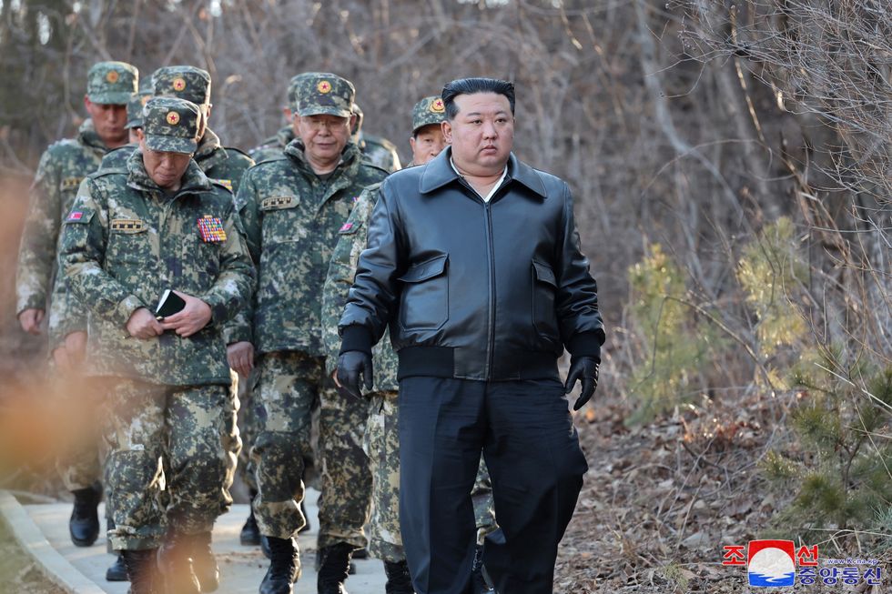 \u200bKim said North Korea should: "steadily intensify the actual war drills"