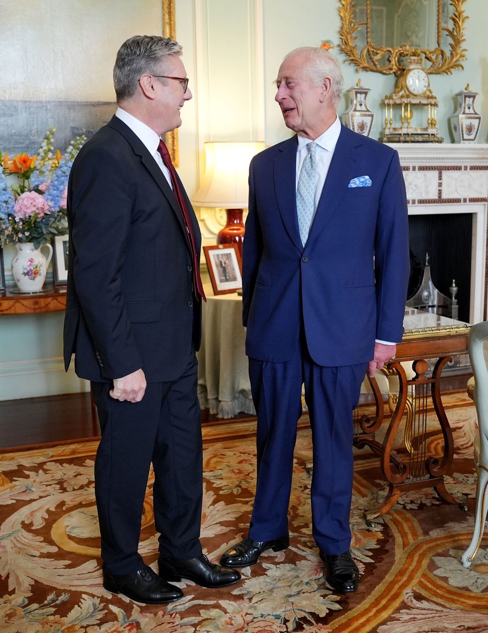 \u200bKing Charles and Keir Starmer