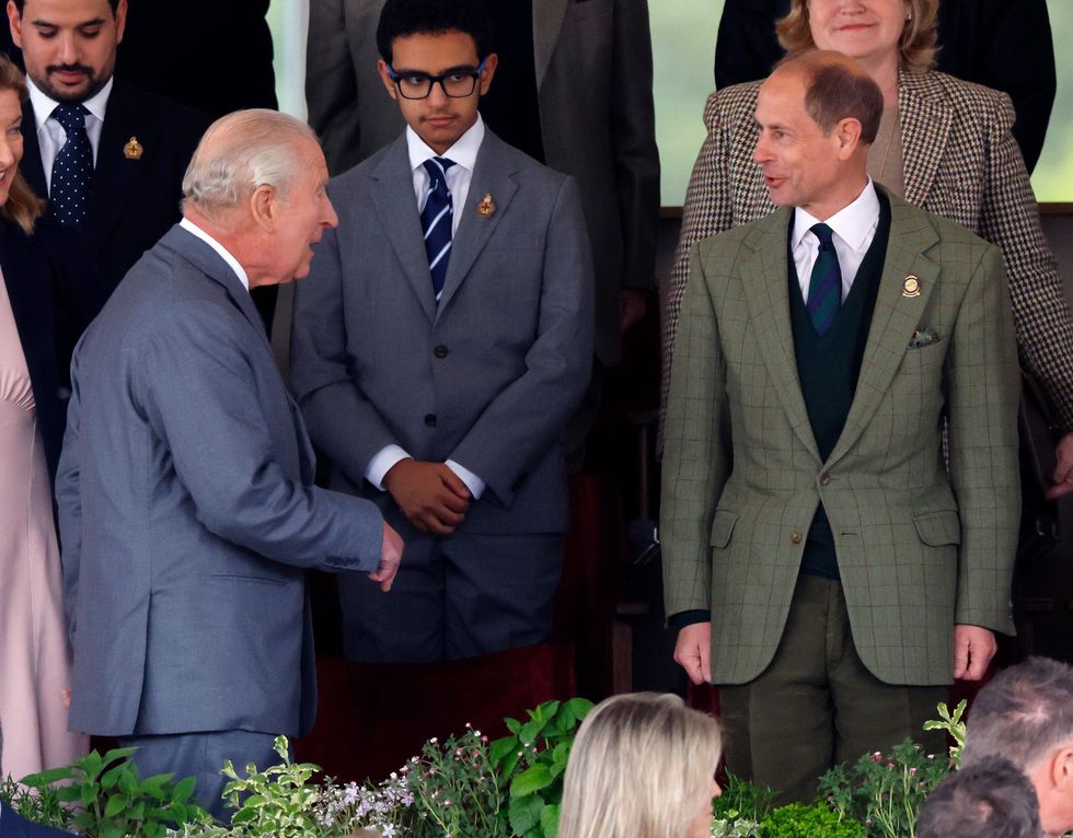 \u200bKing Charles and Prince Edward