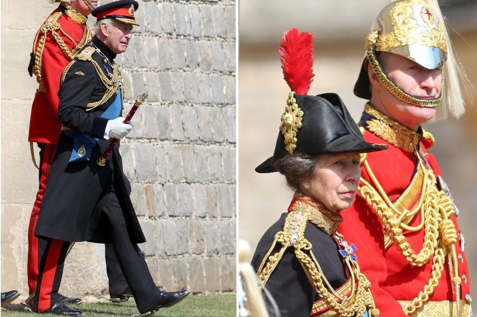 u200bKing Charles and Princess Anne