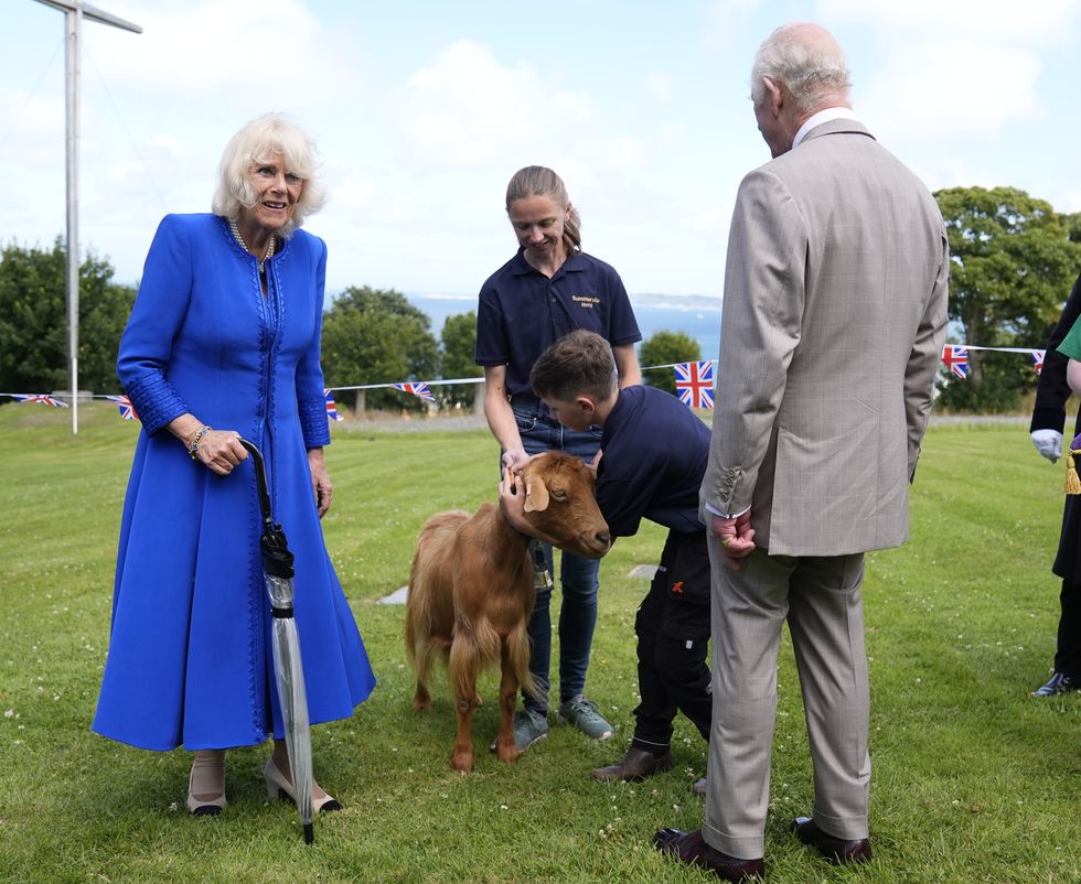 \u200bKing Charles and Queen Camilla during their official visit