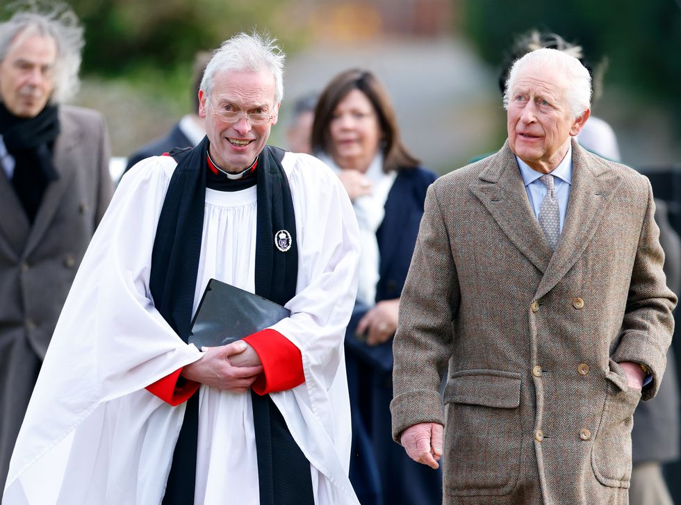 \u200bKing Charles and Reverend Canon Dr Paul Williams