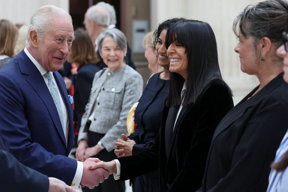 \u200bKing Charles III Claudia Winkleman