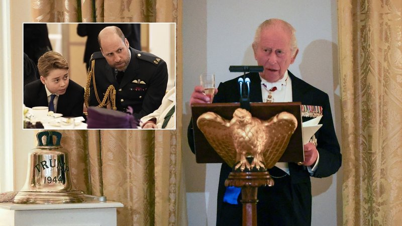 King Charles make surprise nod to Prince William and Prince George during  State Visit