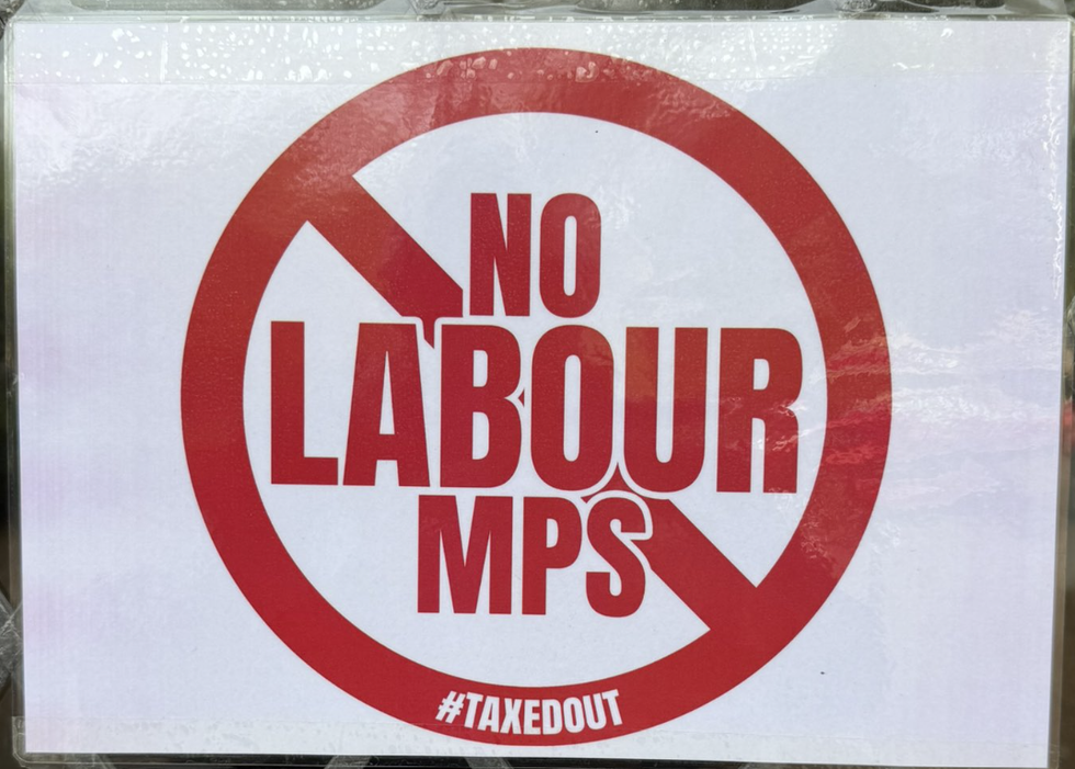 \u200bLabour MPs have been barred from pubs in protest against the tax hike