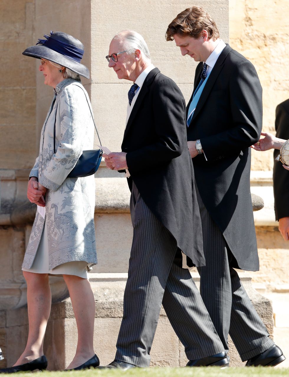 \u200bLady Jane Fellowes, Lord Robert Fellowes and Alexander Fellowes
