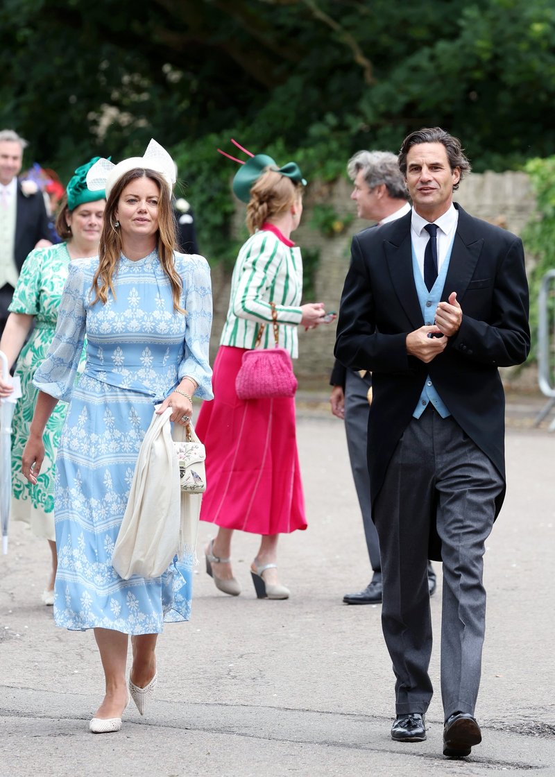 \u200bLady Natasha Rufus Isaacs and her husband Rupert Finch