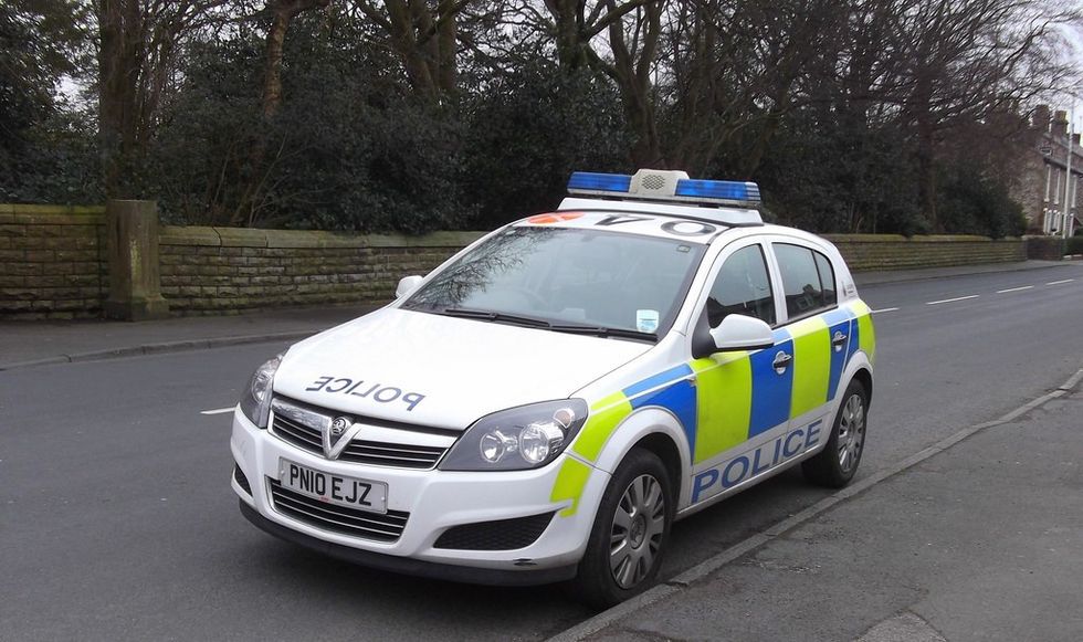 \u200bLancashire Police car