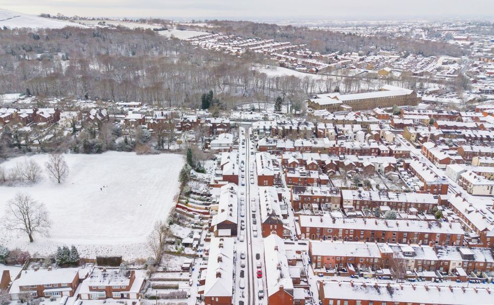 \u200bLarge parts of the UK are set to see snowfall