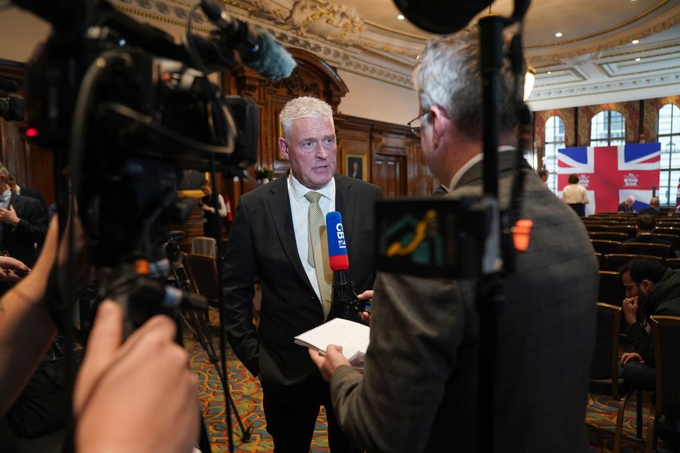 \u200bLee Anderson speaks to GB News' Christopher Hope