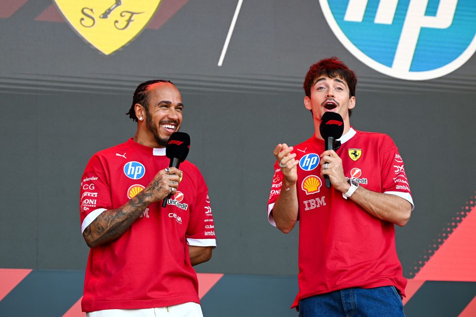 \u200bLewis Hamilton, Charles Leclerc