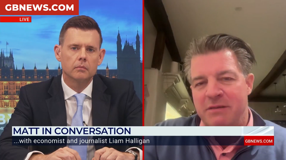 \u200bLiam Halligan joined Matt Goodwin on GB News
