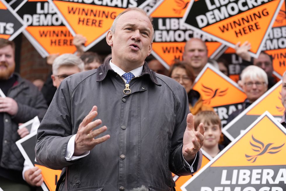 \u200bLiberal Democrat leader Sir Ed Davey