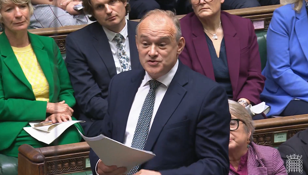 \u200bLiberal Democrat leader Sir Ed Davey