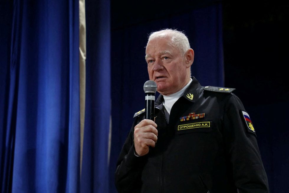 \u200bLieutenant General Alexander Otroshchenko, commander of the 45th Army of the Russian Northern Fleet's Air Force and Air Defence,