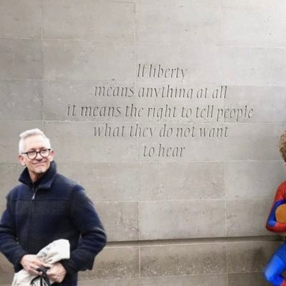 \u200bLineker's Twitter profile picture