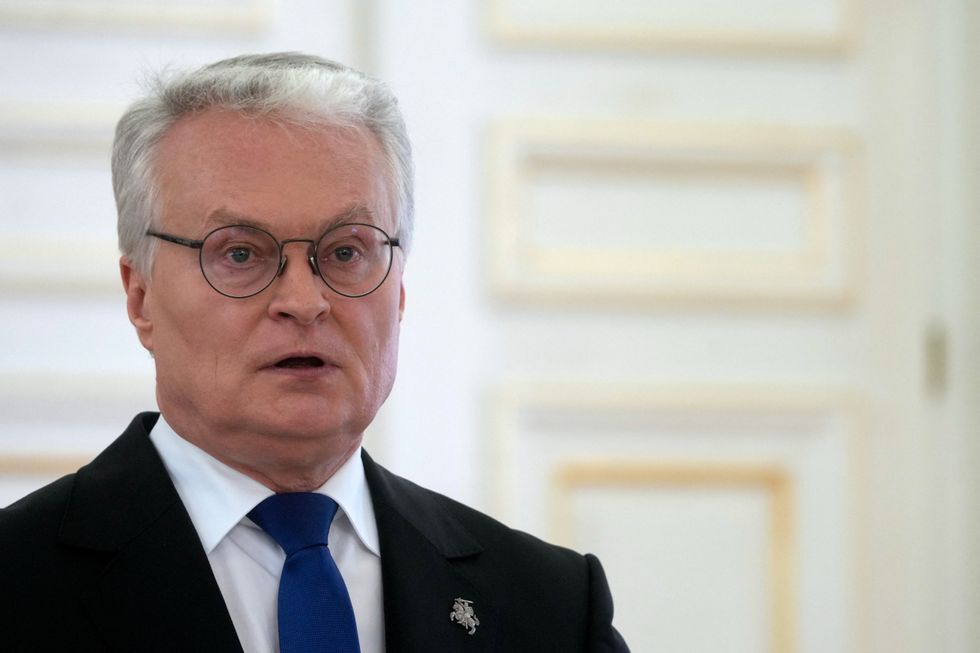 \u200bLithuanian President Gitanas Nauseda