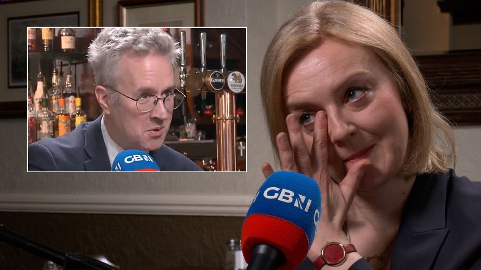 \u200bLiz Truss cries