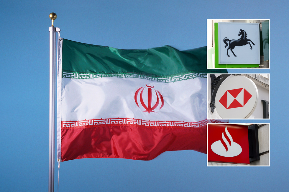 \u200bLloyds, Santander UK and HSBC have been trading with an Iranian front company
