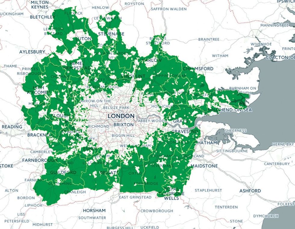 u200bLondon's green belt