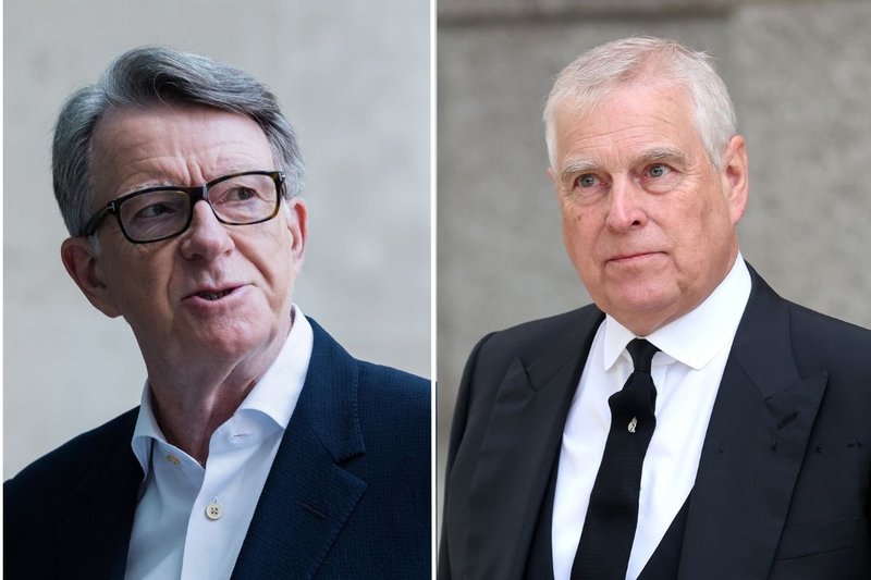 \u200bLord Mandelson and Andrew Mountbatten-Windsor