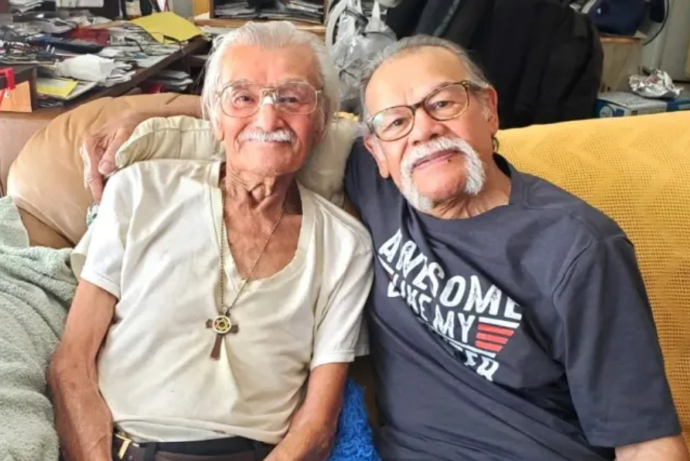 \u200bLuis Armando Albino (right) and his brother Roger