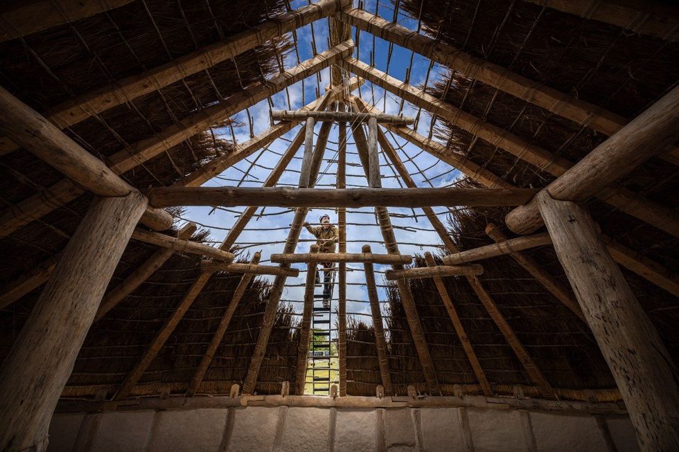 \u200bLuke Winter oversaw the construction of the Neolithic Hall