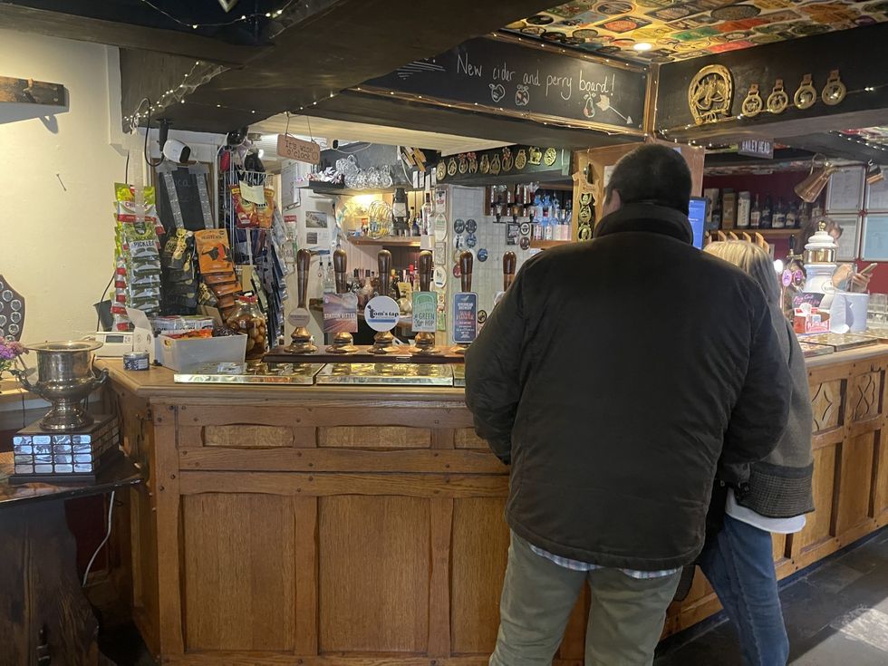 \u200bMan orders drink from The Bailey Head