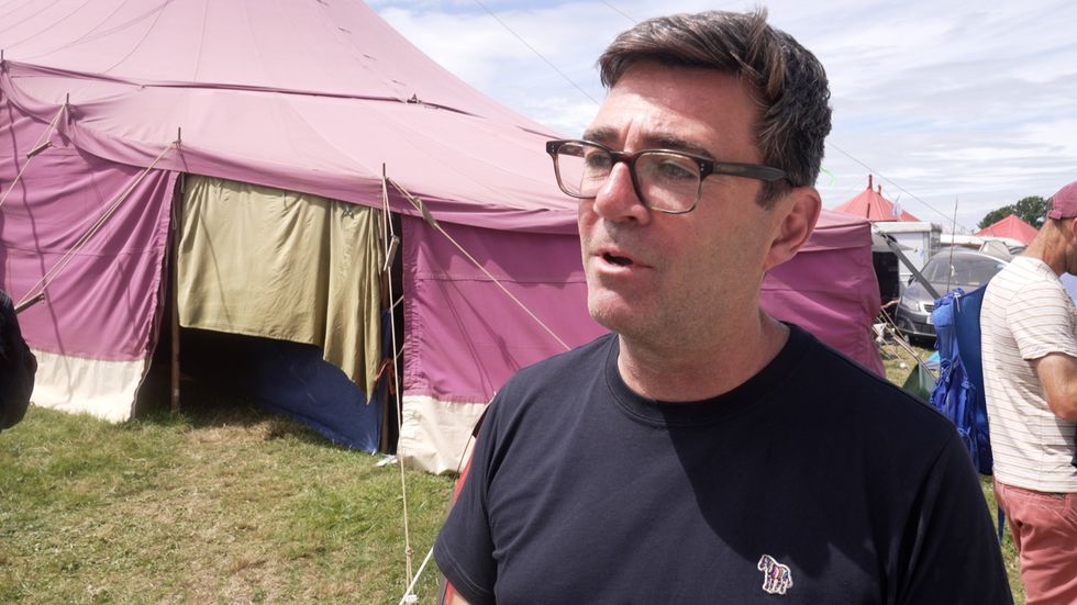 \u200bManchester Mayor Andy Burnham has called for calm