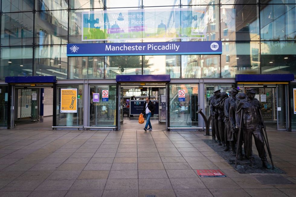 \u200bManchester Piccadilly Station (file pic)