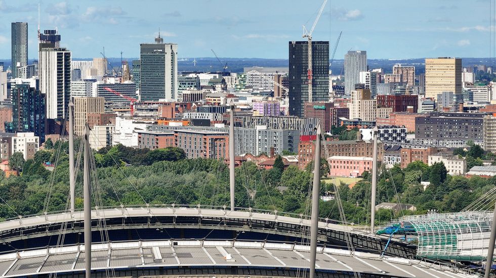 \u200bManchester's skyline