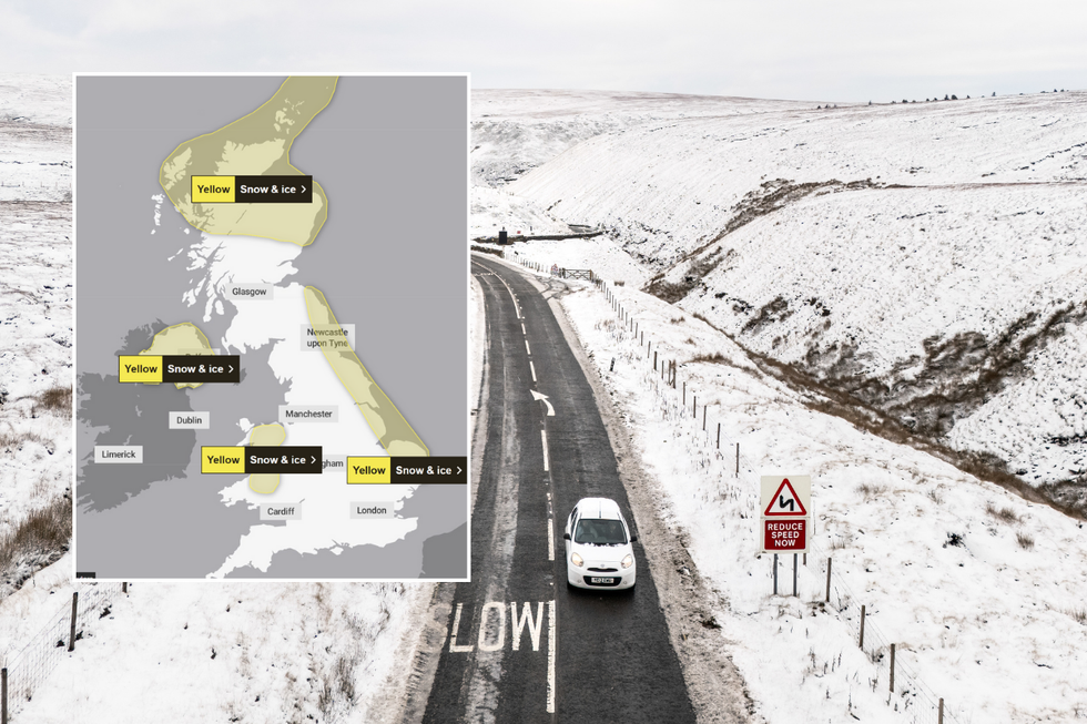 \u200bMany roads have been closed across the UK