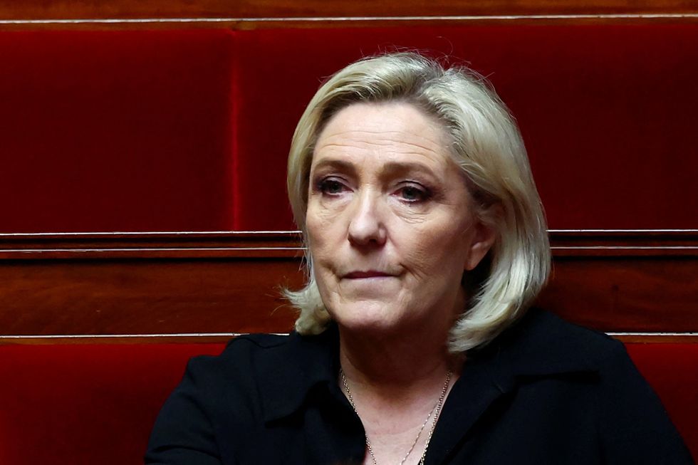 \u200bMarine Le Pen of the National Rally (RN) party